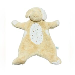 Douglas Baby Puppy Dog Security Blanket Sshlumpie Lovey Plush Tan Cream Stars